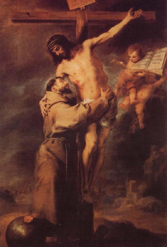 Bartolome Esteban Murillo Jesus on the Cross oil painting image